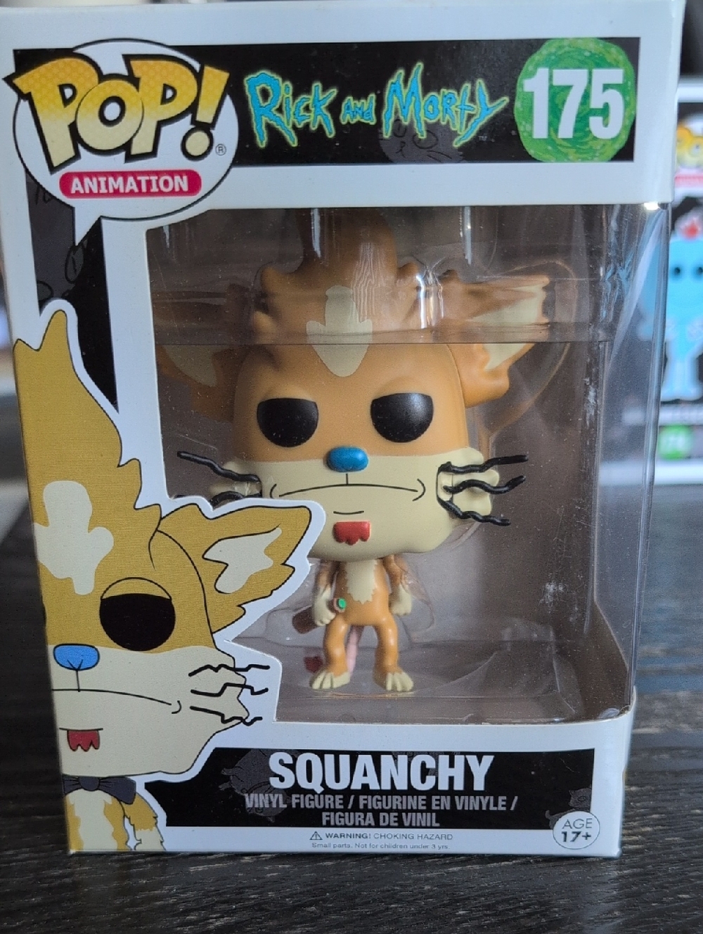 Funko Pop! Rick and Morty #175 Squanchy - Tan & Cream